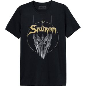 The Lord Of The Rings Sauron Helmet Heren T-shirt - zwart - S