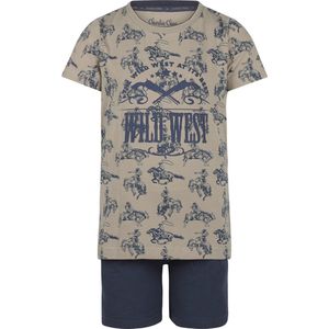 Charlie Choe Jongens Pyjama Shortama Rodeo - Maat 86/92