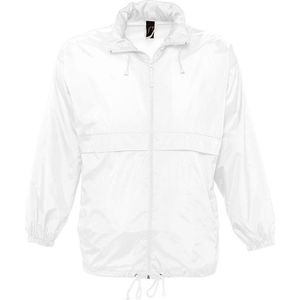 SOL'S Unisex Windbreaker Surf Jacket L889 - White - L