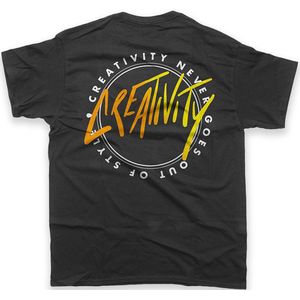 SEA'SONS - Kleurveranderend T-Shirt Jongens - Oranje-Geel - Maat 176 (SEASONS - Kleur veranderend)