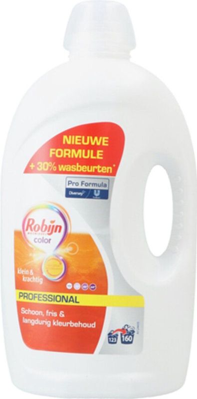 Robijn - Klein & Krachtig - Vloeibaar Wasmiddel - Color - 160 Wasbeurten