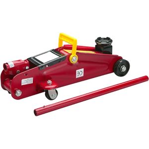 Hydraulische Garagekrik Draagkracht tot 2 Ton - Rood/Geel Autokrik