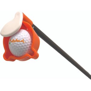Golfballenhengel.nl - Golfballenhengel - Oranje - 5 meter reikwijdte - zonder logo bedrukking