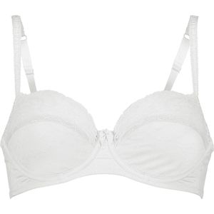 Hunkemöller Dames Lingerie Niet-voorgevormde beugel bh Sophie - Wit - maat E80