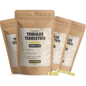 Cupplement Tribulus Terrestris Extract 500mg Combideal 4x 60 Capsules - Libido