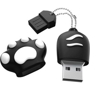 Mini USB-Stick 64 GB met Creatief Ontwerp - Hoge Capaciteit - Zwart