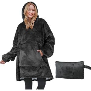 Oversized Deken Hoodie Fleece Fluffy Snuggle Hoodies