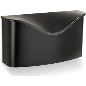 Postino Wall-mounted Mailbox - Black - Outdoor Mailbox