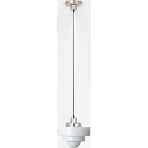 Art Deco Trade - Hanglamp aan snoer Lorm 20's Matnikkel