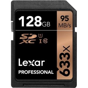 Lexar Professional 633x SDHC 128GB -  95 MB/s UHS-I