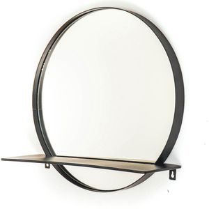 Housevitamin Ronde Spiegel met Plank - Ø40cm