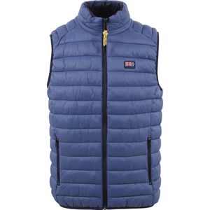 New Zealand Auckland - Bodywarmer Boggy Tarn Blauw - Heren - Maat XXL - Modern-fit