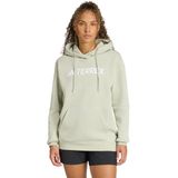 adidas TERREX Terrex Multi Large Logo Hoodie - Dames - Groen