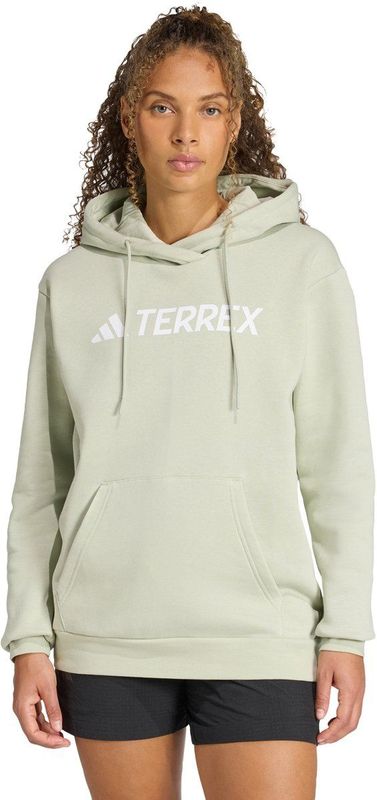adidas TERREX Terrex Multi Large Logo Hoodie - Dames - Groen
