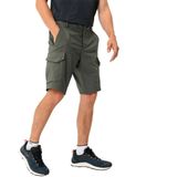 Vaude Neyland Cargo Broek - Heren - Groen - Biologisch Katoen en Gerecycled Polyester