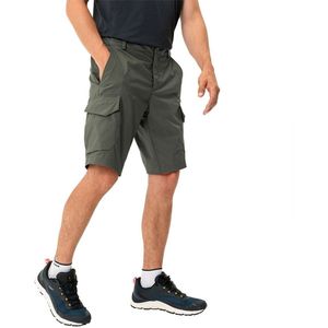 Vaude Neyland Cargo Broek - Heren - Groen - Biologisch Katoen en Gerecycled Polyester