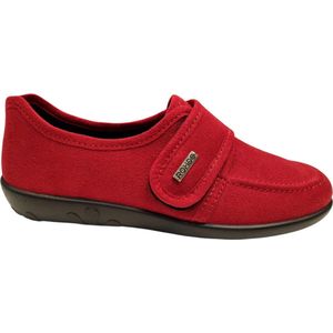 Rohde - 2222 - Pantoffels - Rood - Microvelours