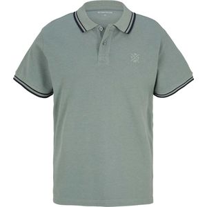 TOM TAILOR - Poloshirt - Regular Fit - Katoen - Heren - Korte Mouwen