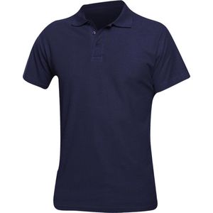 SOLS Heren Lente II Korte Mouw Zwaarlijvig Poloshirt (Marine)