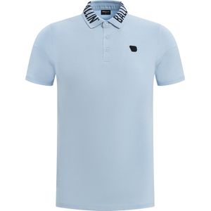 Ballin Polo met Logo Lt Blue