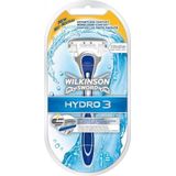 Wilkinson Sword - Hydro 3 - Scheermes met 2 Messen - Hydraterend - Beschermend