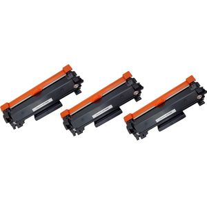 KATRIZ® huismerk toner TN2420 | voor Brother DCP-L2510D / DCP-L2530DW/DCP-L2550DN/HL-L2310D/HL-L2350DW/HL-L2370DN/HL-L2375DW/MFC-L2710DW/MFC-L2730DW/MFC-L2750DW | 3 stuks