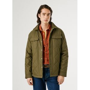 Pepe Jeans - Gewatteerd Jack - Marineblauw - Casual