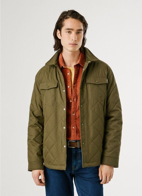 Pepe Jeans - Gewatteerd Jack - Marineblauw - Casual