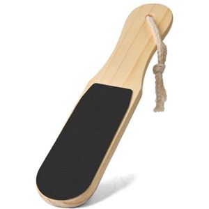 Professionele voetvijl voor eelt en gebarsten hielen met antislip handvat