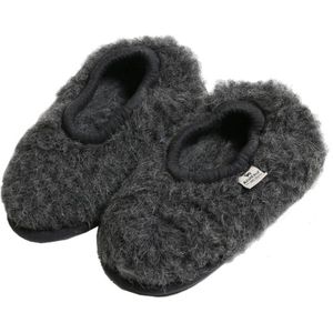 Alwero sloffen Cloudlet Junior Antraciet 21-22