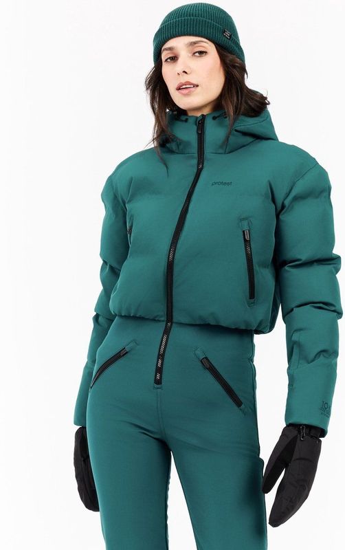 Protest Prtaditi - Skipak Dames - Softshell - Liftpasvak - Waterkolom 10K – Rainstorm Blue