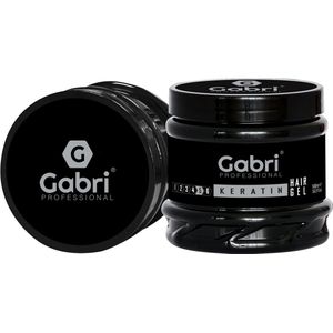 Gabri Hair Gel Keratin 500ml – Sterke Hold met Keratine & ProVitamine B5 – Professionele Styling Gel voor Alle Haartypes