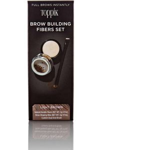 Toppik Brow Building Fibers Set - Lichtbruin