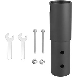 Antennemast Pijpmontage met Pijpadapter en Vlaggenmastmontageset - Stalen Paalmontagebeugel voor Dakpaalmontagebasis
