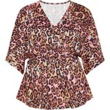 usha - Blouse - Leopardprint - Fashion Look Collection