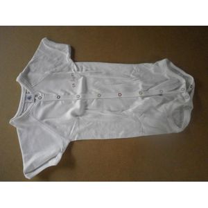 Petit Bateau - Unie - Body - Rompertje volledig open - 86 ( 2jaar )