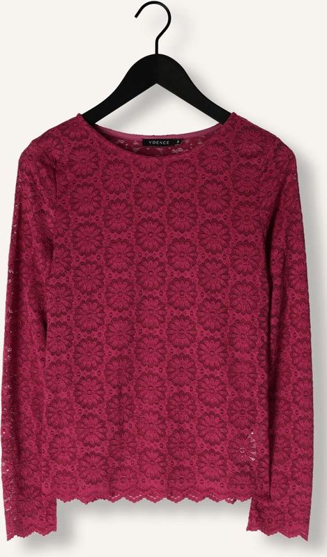 Ydence - Top Loiza - Shirt - Bordeaux