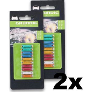 2 stuks Autozekeringen - GBC - 10 Stuks - Grundig