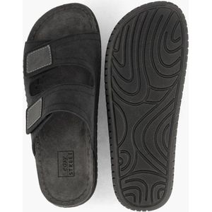 easy street Zwarte slipper - Maat 43