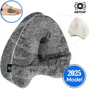 Ketchy - Orthopedisch Kniekussen - Ergonomisch Beenkussen - Houding Correctie - Zijslaapkussen - Zijslaper - Rugklachten - Rugpijn - Heupklachten - Zijslaap Kussen Voor In Bed - Artrose