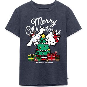 Hello Kitty En Cinnamoroll Kerstontwerp Premium T Shirt Kinderen