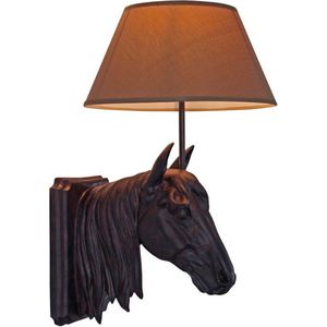 Wandlamp Paardenhoofd 36 x 33 x 61,5 cm