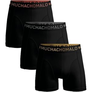 Muchachomalo – Boxershort Heren – Normale Lengte – Onderbroeken Heren – Boxershort – Ondergoed – 95% Katoen – 3 Pack – Maat S