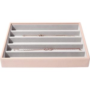 Roze Blush Classic Medium sieradendoosje - opbergdoos voor sieraden.