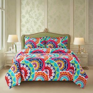 Dekbed zonder overtrek | incl. kussenslopen | Hipster | 200x200 cm | Zomerdekbed 200gr./m2