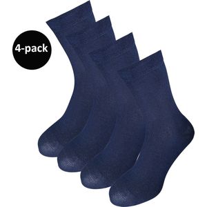 WeirdoSox dames sokken - 4-pack - Naadloos - Navy Blue - Maat 39-42