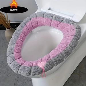 Livano Wasbare Toiletbril Cover - Wc Bril Hoes - Toiletbril - Wc Deksel - Toiletafdekking - Verwarmde Wc Bril - Roze