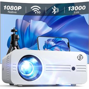 Equivera Mini Beamer - Draagbare Beamer - Beamer - Mini Beamer Projector - Projector - Mini Projector