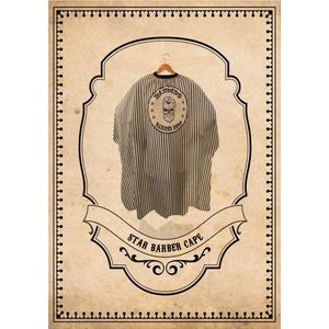 Bandido Star Barber Cape