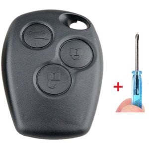 Autosleutel behuizing 3 knoppen geschikt voor Renault sleutel / Renault Master / Renault Trafic / Opel Movano / Opel vivaro / Opel sleutel.